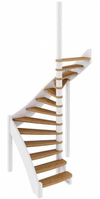 Деревянная лестница ЛС-01м под покраску Деревянная лестница ЛС-01м под покраску
