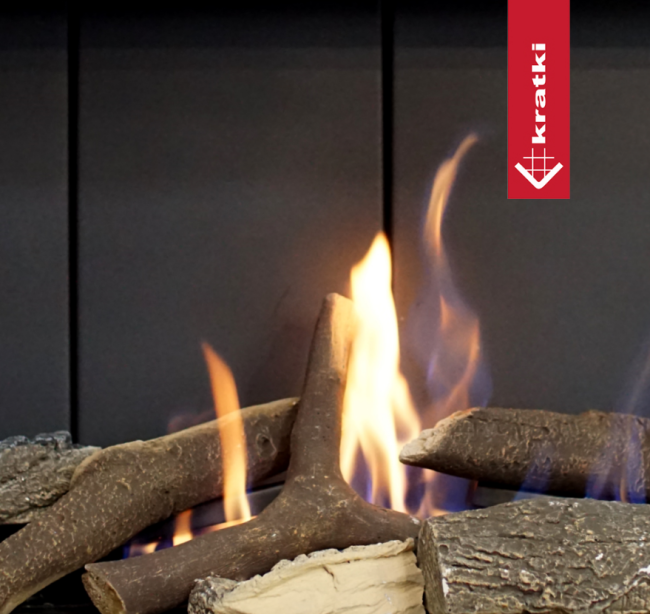 Газовая топка Kratki Pro LEO/LP/100/TUNEL/G20 (магистральный газ)