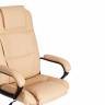 Кресло Бергамо/Bergamo хром (22) кож/зам, бежевый, 36-34 бежевый кож/зам