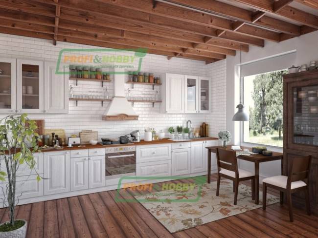 Шкаф навесной 600 х 300 х 900 филенка, сосна, без покраски