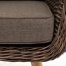 "Прованс" кресло из искусственного ротанга, цвет коричневый