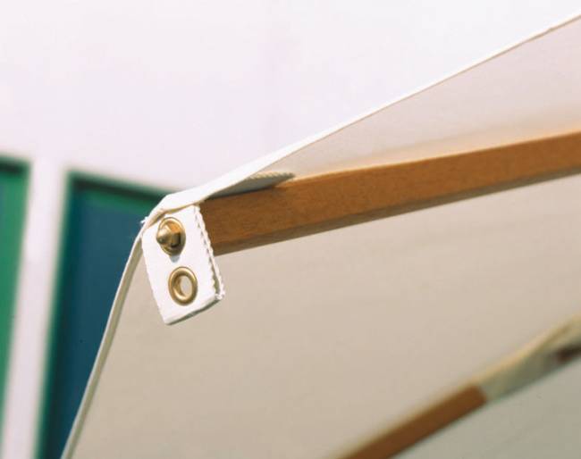 Зонт профессиональный 4х4 м Palladio Standard натуральный, слоновая кость 4000х4000 мм