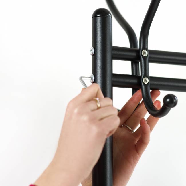 Вешалка напольная М 11 чёрный