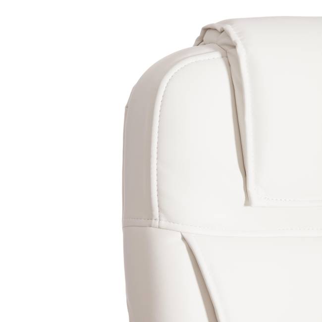 Кресло Бергамо/Bergamo хром (22) кож/зам, белый, 36-01 белый кож/зам Кресло Бергамо/Bergamo хром (22) кож/зам, белый, 36-01 белый кож/зам