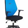 Кресло офисное «Ринус-6» (Rinus-6 blue) (Чёрно-синяя ткань)