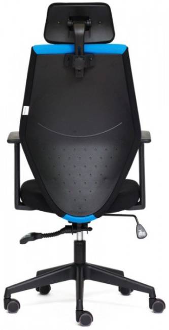 Кресло офисное «Ринус-6» (Rinus-6 blue) (Чёрно-синяя ткань)