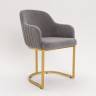 Стул Amely Gray / Gold