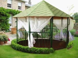 Тюль для беседки на 1 секцию