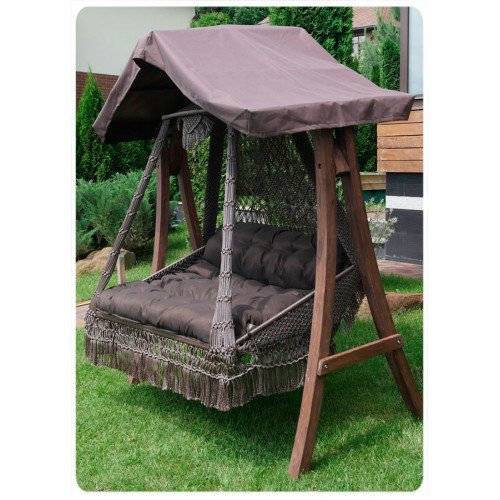 Подвесные плетеные качели СЕАРА, Без каркаса!!!