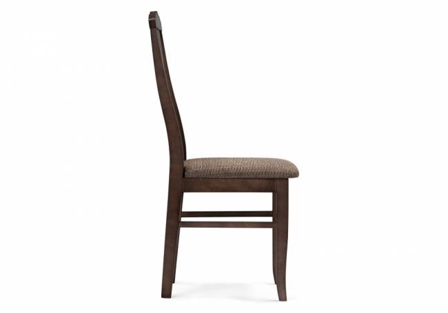 Стул деревянный Исаро орех / мерц белый