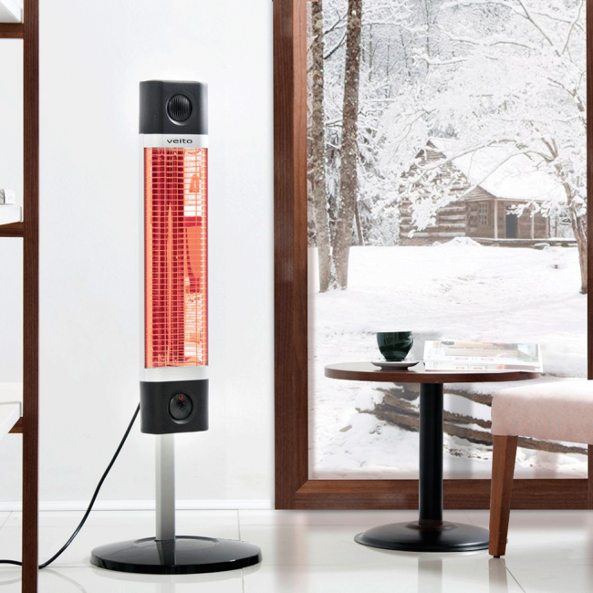 Напольный карбоновый инфракрасный обогреватель Veito CH1800 RE, black