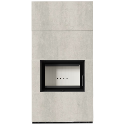 Каминокомплект Kratki PRO FLOKI NATURALI PIETRA DI SAVOIA PERLA BOCCIARDATA