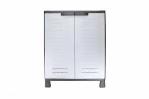 Низкий шкаф AirSpire, капучино/кремовый