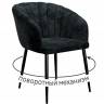 Стул DikLine 442 поворотный, M18 черный, ножки черные