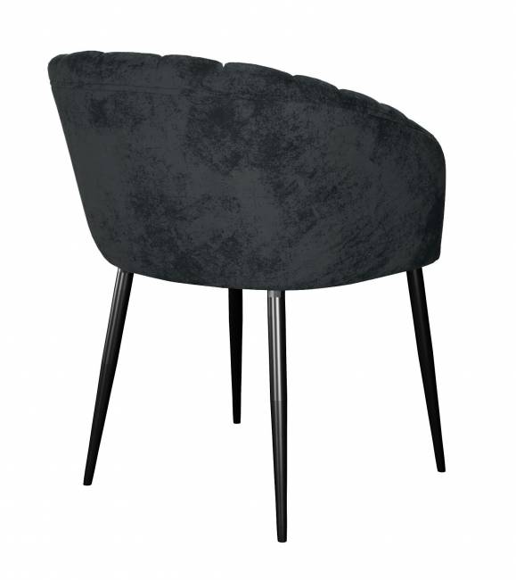 Стул DikLine 442 поворотный, M18 черный, ножки черные