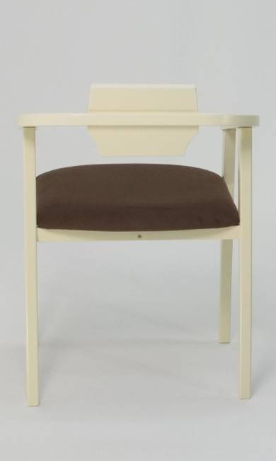 Стул-кресло Челси ПМ слоновая кость коричневый