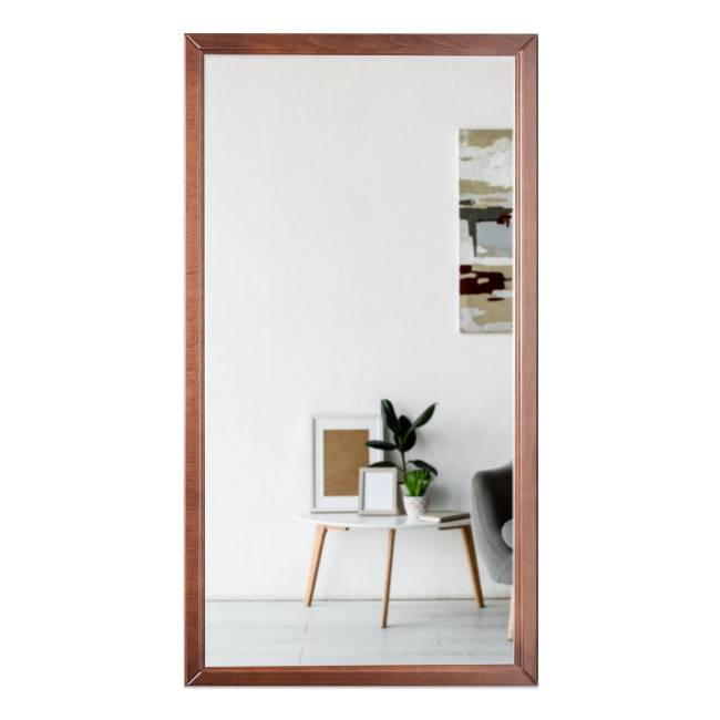Зеркало настенное Артемида средне-коричневый 77 см х 46, 5 см