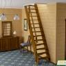 Деревянная лестница К-007м/40