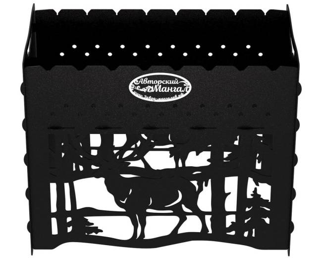 Мангал разборный "Природа", стандарт, ST3, 2мм