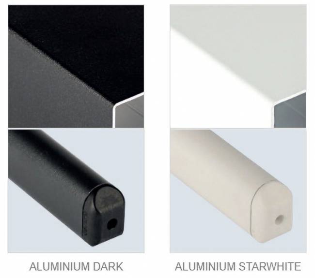 Зонт профессиональный 4х4 м Galileo Maxi Dark антрацит, слоновая кость 4000х4000 мм