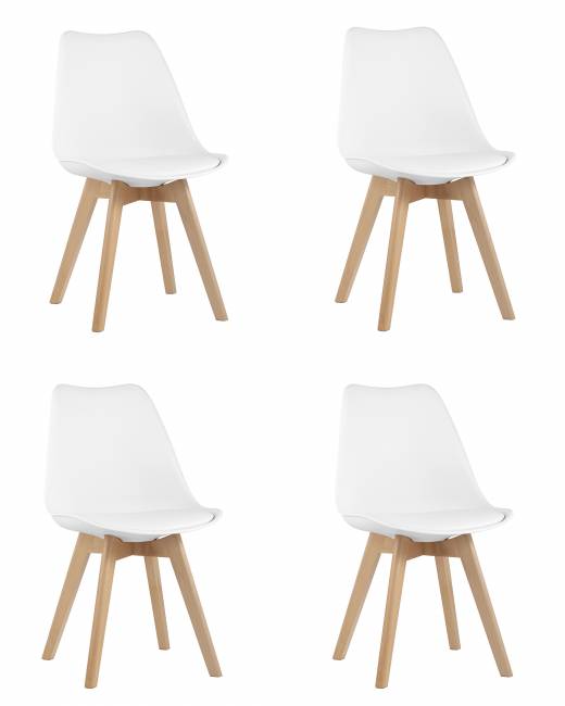 Стул FRANKFURT NEW белый 4 шт