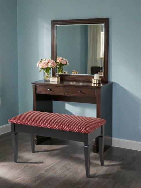 Банкетка Вивальди М с ящиком венге, ткань коронка