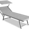 Шезлонг-лежак металлический Maxi Relax 1940х760х400 мм
