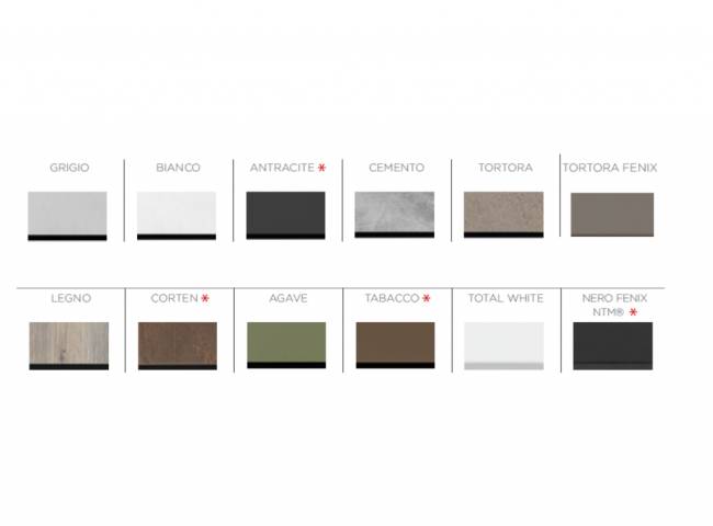 Столешница круглая Piano Laminato ø70 антрацит Ø690х10 мм