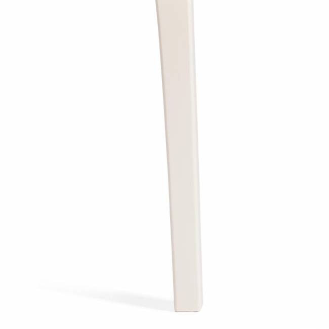 Стол обеденный раздвижной Диамант/Diamante бук, МДФ, шпон дуба, Д100х100-130х75см, айвори вайт Ivory white бук, мдф, шпон дуба