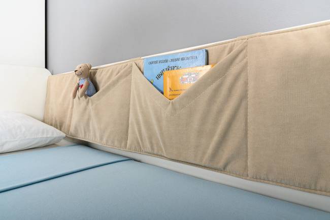 Детская кровать с ящиками для белья и шкафом для детской одежды Эйп цвет белый/дуб белый