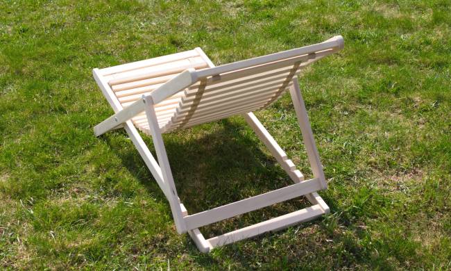 Шезлонг Мартини 22, Натуральное дерево