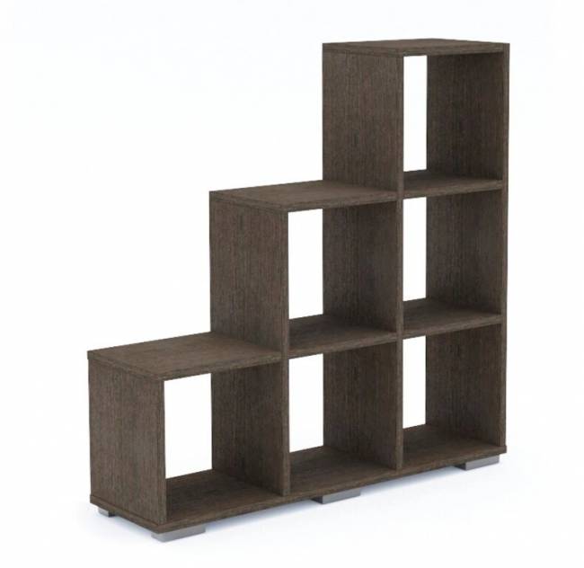 Стеллаж Стильный 108 СС-1 венге темный
