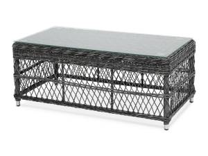 "Гранд Латте" стол журнальный из искусственного ротанга, цвет графит "Гранд Латте" стол журнальный из искусственного ротанга, цвет графит