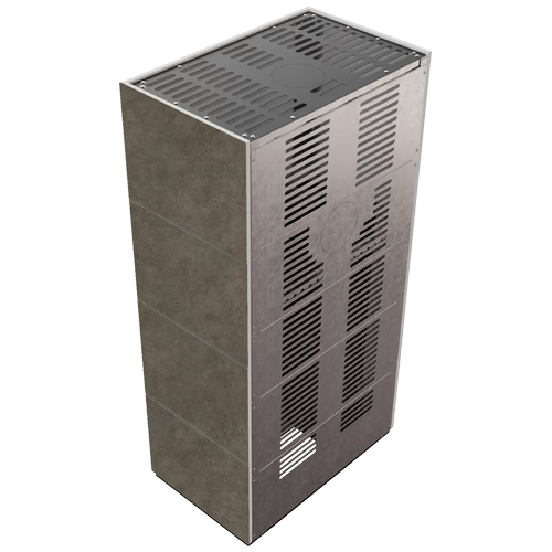 Каминокомплект Kratki PRO FLOKI FOKOS PIOMBO