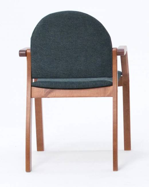 Стул-кресло Джуно 2.0 орех/зелёный