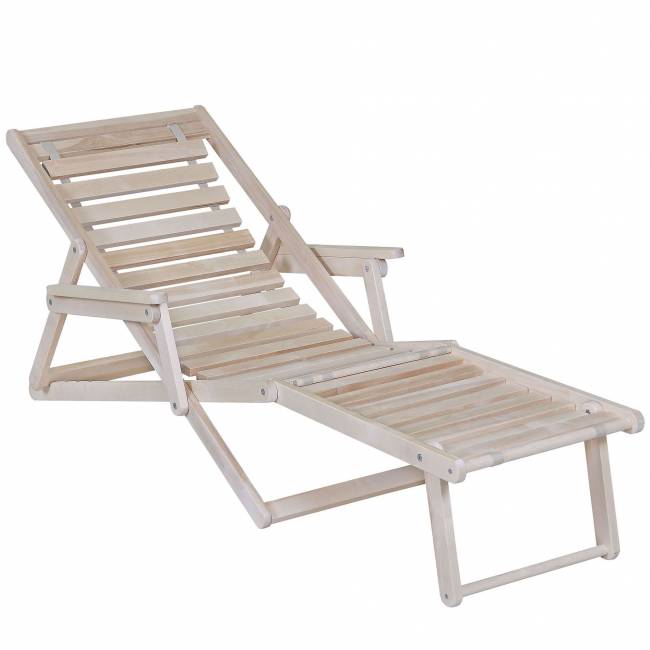 Шезлонг с подлокотниками Шезлонг с подлокотниками