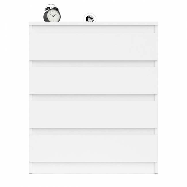 Комод четыре ящика Мори МК800.4 цвет белый