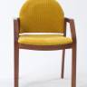 Стул-кресло Джуно 2.0 орех/жёлтый