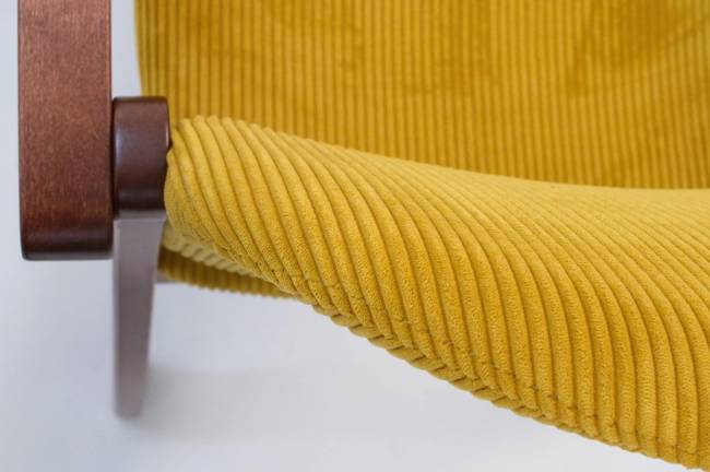 Стул-кресло Джуно 2.0 орех/жёлтый