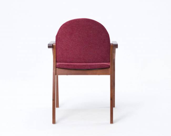 Стул-кресло Джуно 2.0 орех/красный