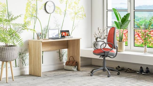 Стол письменный Мори МСП1200.1 цвет дуб сонома