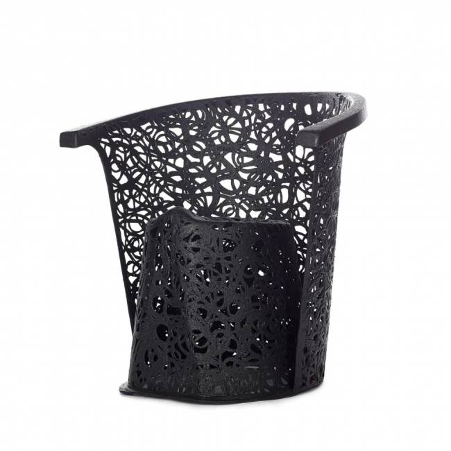 Базальтовое кресло "Race Chair", Черное