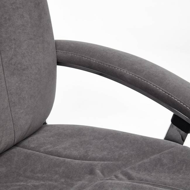 Кресло Софти Люкс/Softy Lux флок , серый, 29 серый флок