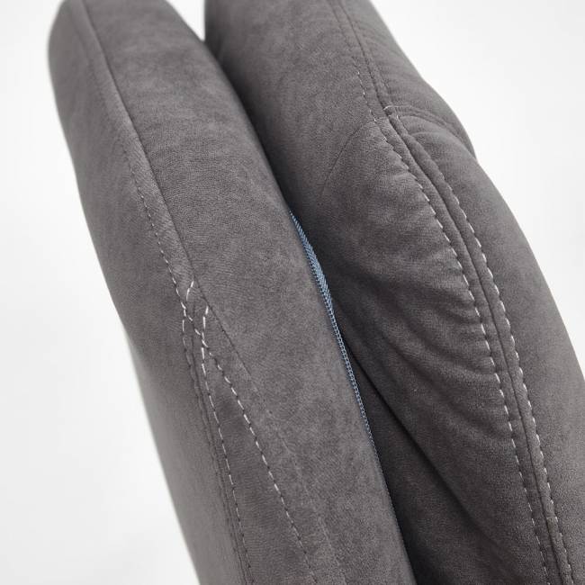 Кресло Софти Люкс/Softy Lux флок , серый, 29 серый флок