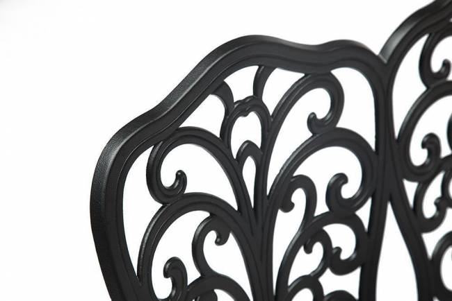 Скамья Secret de Maison Симфония/Symphonie сплав металла/алюминий, 95х56х92см, черный черный сплав металла/алюминий