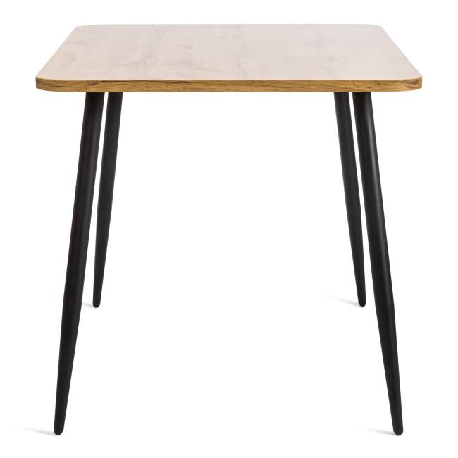 Стол Плуто/Pluto ЛДСП/металл, 120х80х77см, дуб вотан/черный Дуб вотан/Черный ЛДСП/металл Стол Плуто/Pluto ЛДСП/металл, 120х80х77см, дуб вотан/черный Дуб вотан/Черный ЛДСП/металл