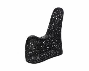 Базальтовое кресло "Solo Chair", Черное