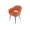 Стул Пичч чёрный / оранжевый