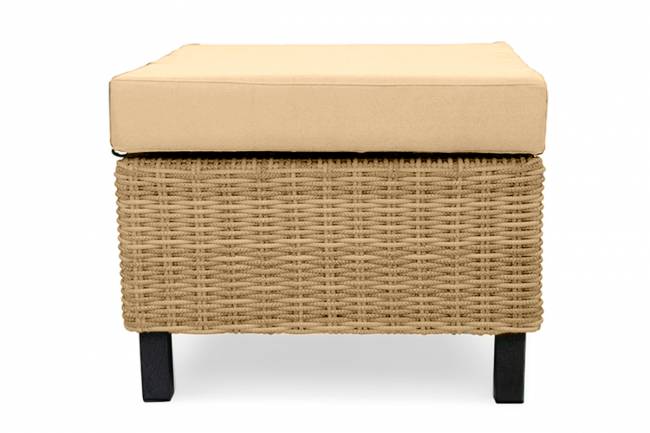 MOKKA БЕЛЛА / BELLA пуф малый, соломенный