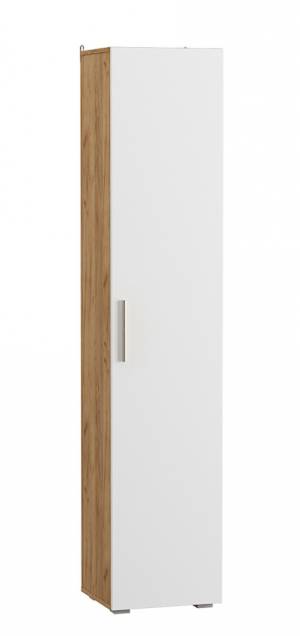 Пенал Альба цвет дуб крафт золотой/белый премиум